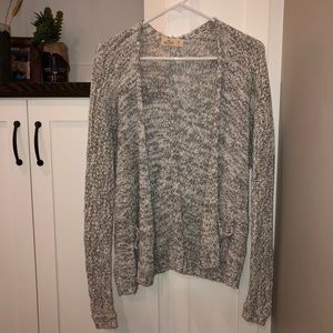 Light gray Hollister cardigan (size XS)